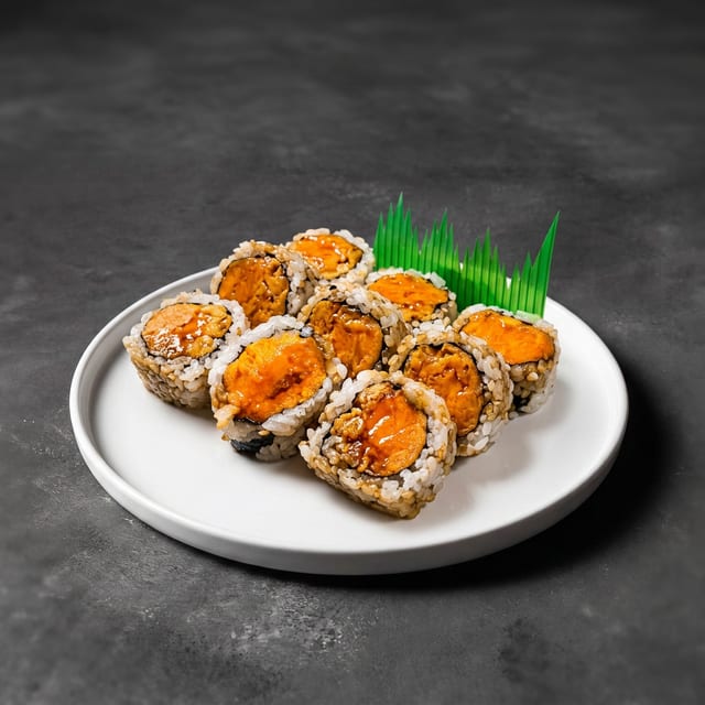 Sweet Potato Tempura Roll.