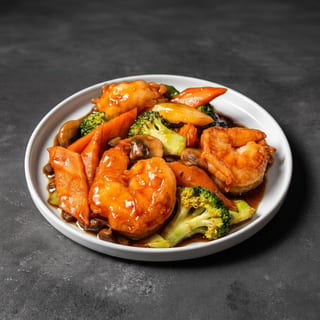 Shrimp w/Mixed Vegetables