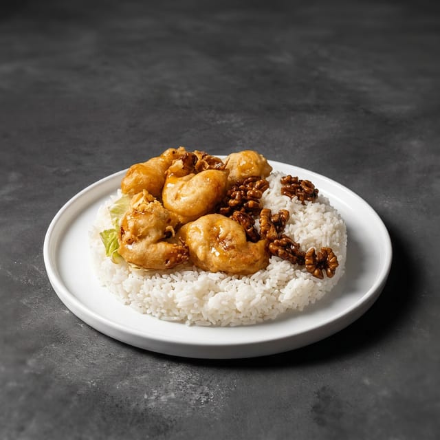 Shrimp w/Honey Walnut (Dinner Combo).