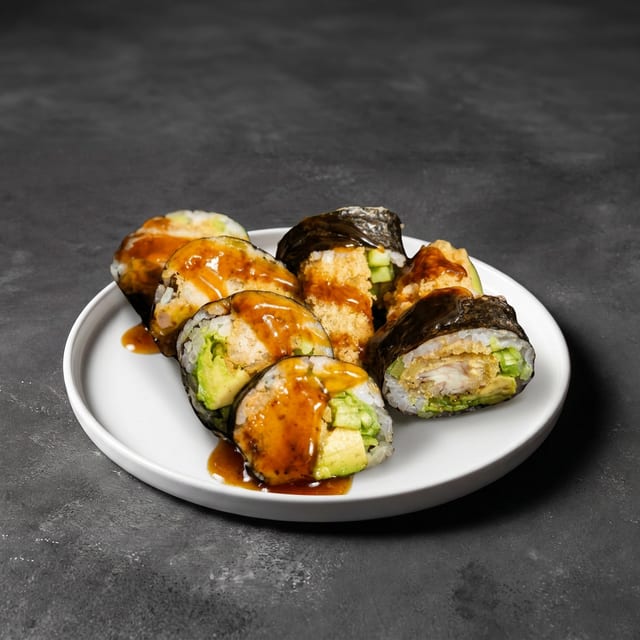 Chicken Tempura Roll.