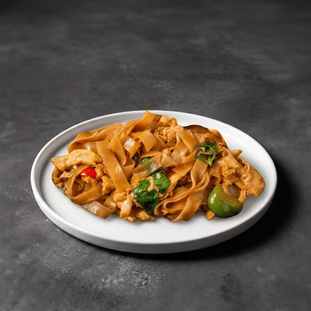 Chicken Pad Kee Mao.