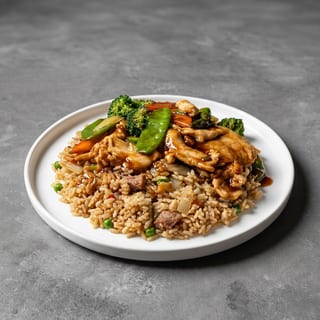 Mixed Vegetables w/Chicken (Dinner Combo)