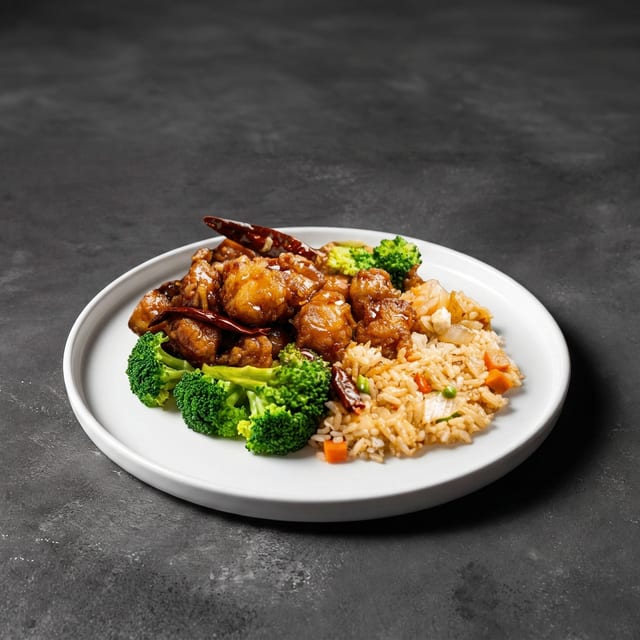 General Tso's Chicken (Dinner Combo).