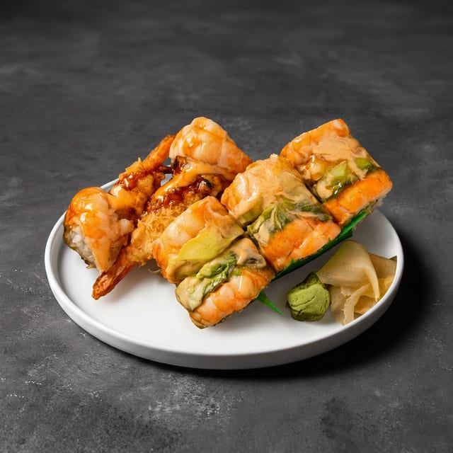 Angry Shrimp Roll.